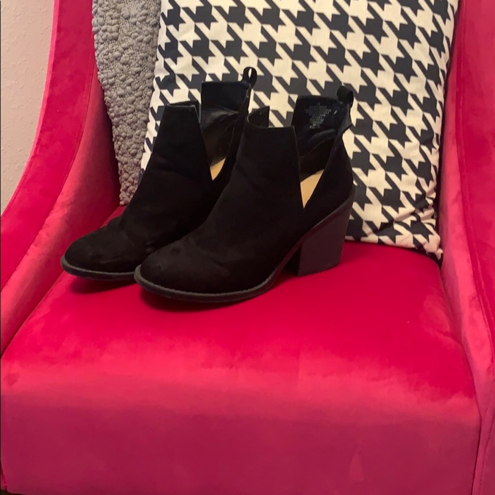 Black booties